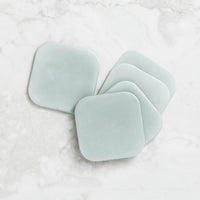 glass slipper coasters