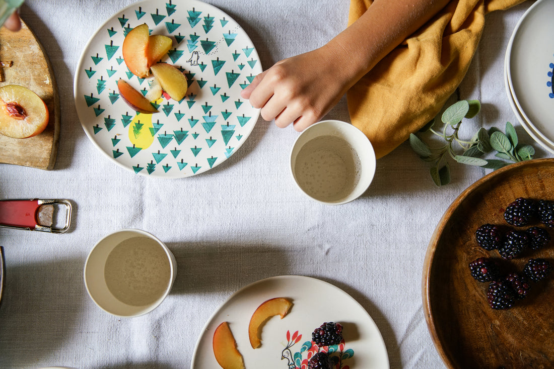 Illustrated Kids' Plate