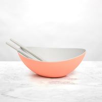 sunsets 11-inch serving bowl with serving set